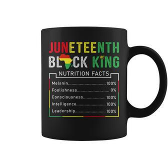 Awesome Junenth Black King Melanin Fathers Day Men Boys Coffee Mug - Seseable
