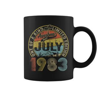 Awesome Since July 1983 40Th Birthday Gifts 40 Years Old Men Funny Birthday Gifts Coffee Mug | Mazezy