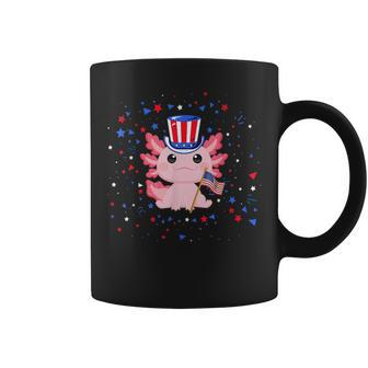 Axolotl 4Th Of July Coffee Mug - Seseable