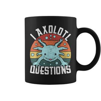 I Axolotl Questions Axolotl Animal Girl Boy Kid Cute Axolotl Coffee Mug - Seseable