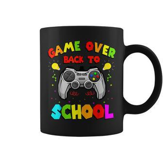 Back To School Funny Game Over Teacher Student Controller Coffee Mug | Mazezy DE