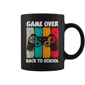 Back To School Funny Game Over Teacher Student Video Game Coffee Mug - Thegiftio UK