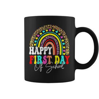 Back To School Funny Happy First Day Of School For Teachers Coffee Mug - Seseable