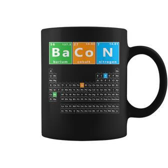Bacon Periodic Table Bacon Chemistry Element Meme Keto Coffee Mug | Mazezy