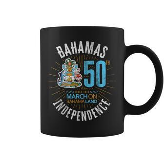 Bahamas 50Th Independence Bahamian Flag Nassau Bahamas Flag Coffee Mug - Monsterry