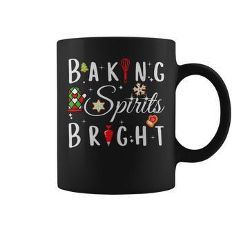 Baking Spirit Bright Donut Christmas Tree Xmas Cookie Coffee Mug - Seseable