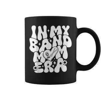 In My Band Mom Era Trendy Band Mom Groovy Coffee Mug | Mazezy