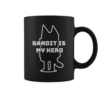 Bandit Is My Hero Kid's Show Dad Dog Coffee Mug