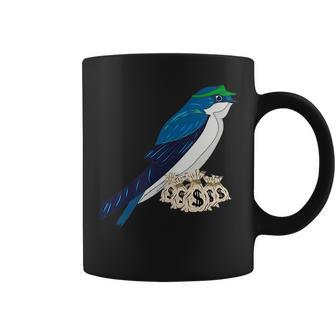 Bank Swallow Funny Birder Pun Watcher Birding Coffee Mug | Mazezy