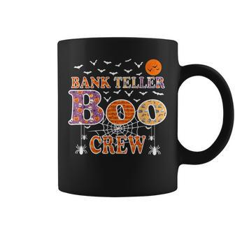 Bank Teller Boo Crew Halloween Costume Coffee Mug - Monsterry CA