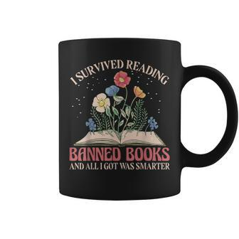 Banned Books Week Bookworm Banned Books Reader Coffee Mug - Seseable