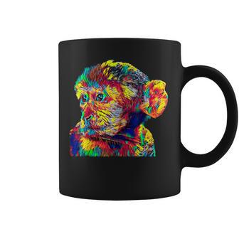Barbary Macaque Monkey Coffee Mug | Mazezy
