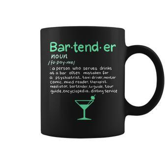Bartender Definition For Mixologists Coffee Mug - Seseable
