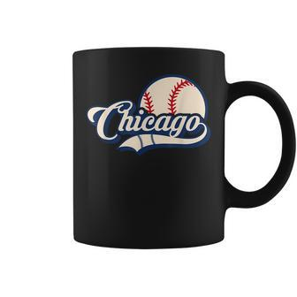Baseball American Lover Chicago Baseball Coffee Mug - Seseable