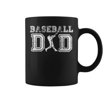 Baseball Dad Funny Fathers Day Gift For Daddy Papa Father Coffee Mug | Mazezy
