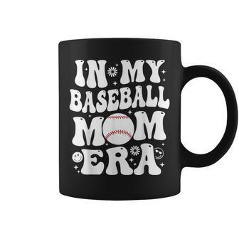 In My Baseball Mom Era Baseball Mom For Coffee Mug | Mazezy DE