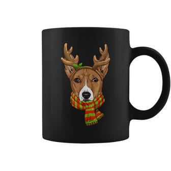 Basenji Dog Christmas Season Breed Owner Enthusiasts Keeper Coffee Mug | Mazezy