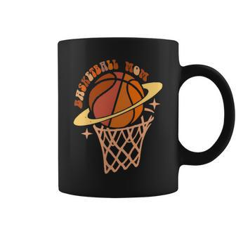 In My Basketball Mom Era Basketball Mama On Pocket & Back Coffee Mug - Thegiftio UK