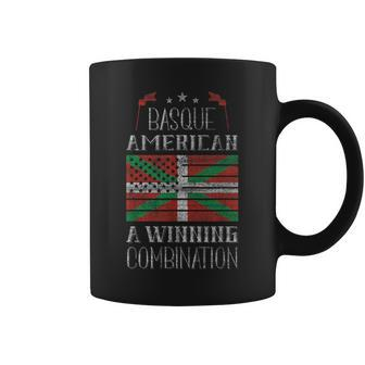 Basque American A Winning Combination - Basque Pride Coffee Mug | Mazezy