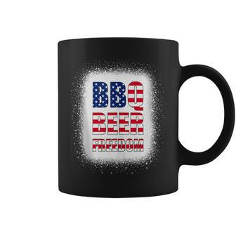 Bbq Beer Freedom America Usa Party 4Th Of July Summer Beer Funny Gifts Coffee Mug | Mazezy