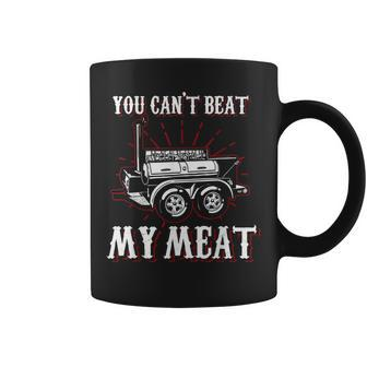 Bbq | Barbecue | Flow Smoker | You Cant Beat My Meat Coffee Mug | Mazezy