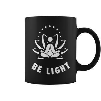 Be Light Meditate Meditation Buddha Awesome Mandala Gift Meditation Funny Gifts Coffee Mug | Mazezy