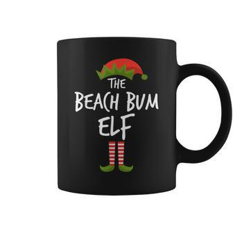 Beach Bum Elf Matching Family Christmas Group Party Pajama Coffee Mug - Monsterry DE