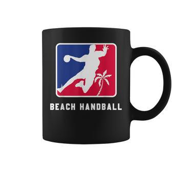 Beach Handball Handball Players Beach Ball Sports Coach Coffee Mug | Mazezy