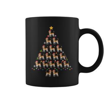 Beagle Dog Christmas Tree Ugly Christmas Sweater Coffee Mug - Monsterry