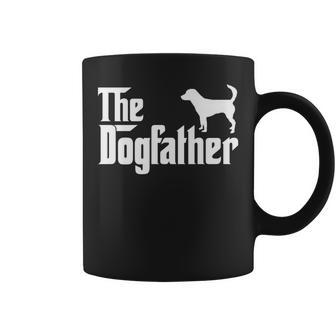 Beagle Harrier Dogfather Dog Dad Coffee Mug | Mazezy