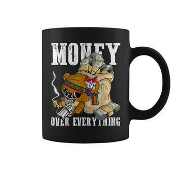 Bear Hustle Spirit Native American $ Over Everything Coffee Mug | Mazezy