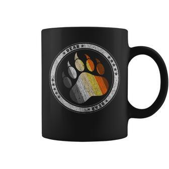 Bear Paw In Colors Of Bear Community Gay Bear Coffee Mug | Mazezy