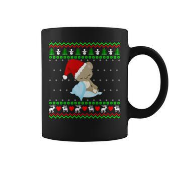 Bear Ugly Christmas Sweater Coffee Mug - Monsterry UK
