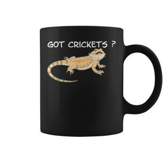 Bearded Dragon Got Crickets Bearded Dragon Accessory Coffee Mug | Mazezy