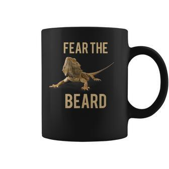 Bearded Dragon Fear The Beard Reptile Coffee Mug | Mazezy