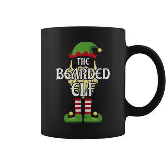 Bearded Elf Family Matching Group Christmas Coffee Mug - Monsterry
