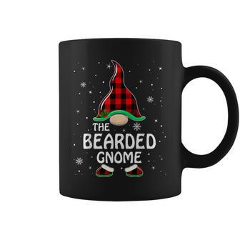 Bearded Gnome Buffalo Plaid Matching Family Christmas Pajama Gift For Women Coffee Mug - Thegiftio UK