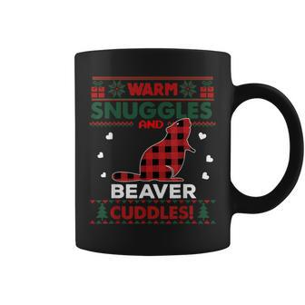 Beaver Lover Xmas Cute Pet Ugly Christmas Sweater Coffee Mug - Seseable