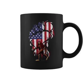 Beer Bigfoot Beer Firework American Flag 4Th Of July Drinking Coffee Mug - Monsterry UK
