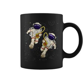 Beer Funny Astronauts Beer Drinking Scientist Outer Space Science Coffee Mug - Monsterry UK