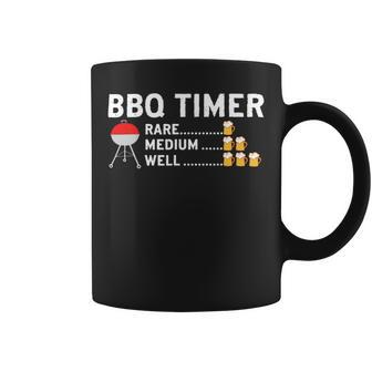 Beer Funny Bbq Timer Barbecue Beer Drinking Grill Grilling Gift Coffee Mug - Monsterry