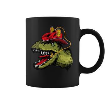 Beer Funny Beer Drinking Dinosaur Party Beerosaur Coffee Mug - Monsterry