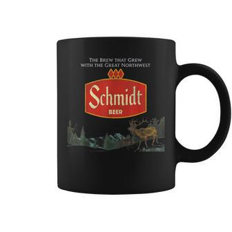 Beer Schmidt Beer Retro Defunct Nature Scene  Coffee Mug