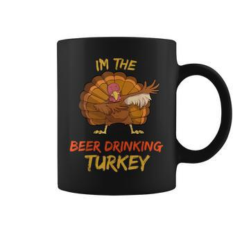 Beer Turkey Matching Family Group Thanksgiving Party Pj Coffee Mug | Mazezy