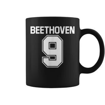 Beethoven 9Th Symphony Composer Coffee Mug | Mazezy UK
