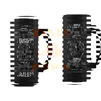 Being Dad Is An Honor Being Papa Is Priceless African Father Gift For Mens Coffee Mug | Mazezy