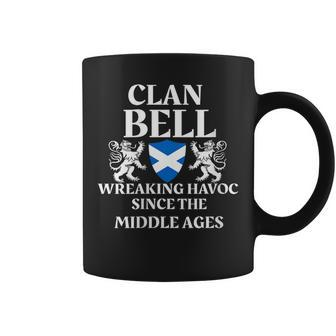 Bell Clan Scottish Family Kilt Tartan Lion Name Gift For Womens Bell Funny Gifts Coffee Mug | Mazezy