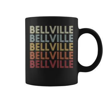 Bellville Ohio Bellville Oh Retro Vintage Text Coffee Mug | Mazezy