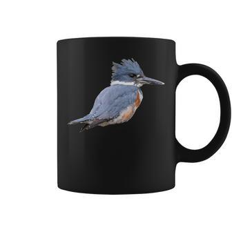 Belted Kingfisher Graphic Coffee Mug | Mazezy