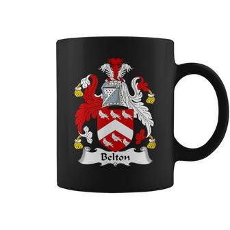 Belton Coat Of Arms Family Crest Coffee Mug | Mazezy